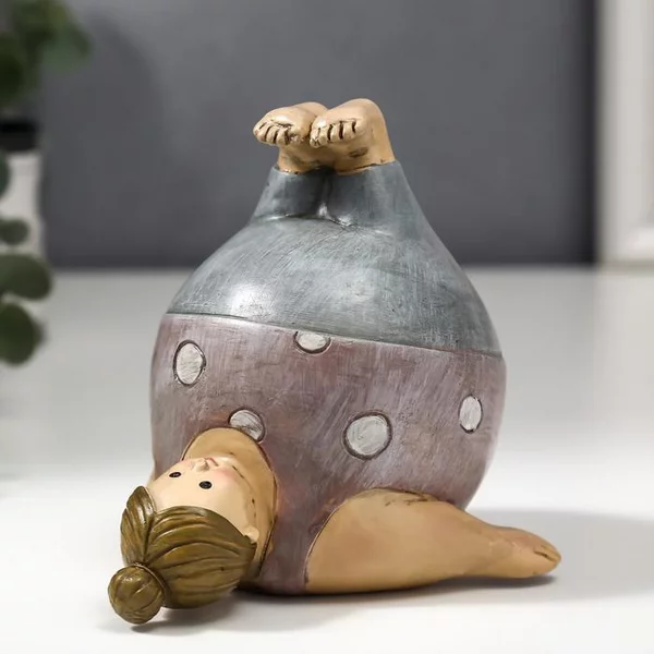 Фигурка «Пышечка — упражение березка» 10,5х11х11,5 см
