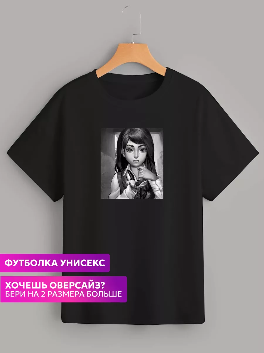 футболка с принтом Tiny Bunny