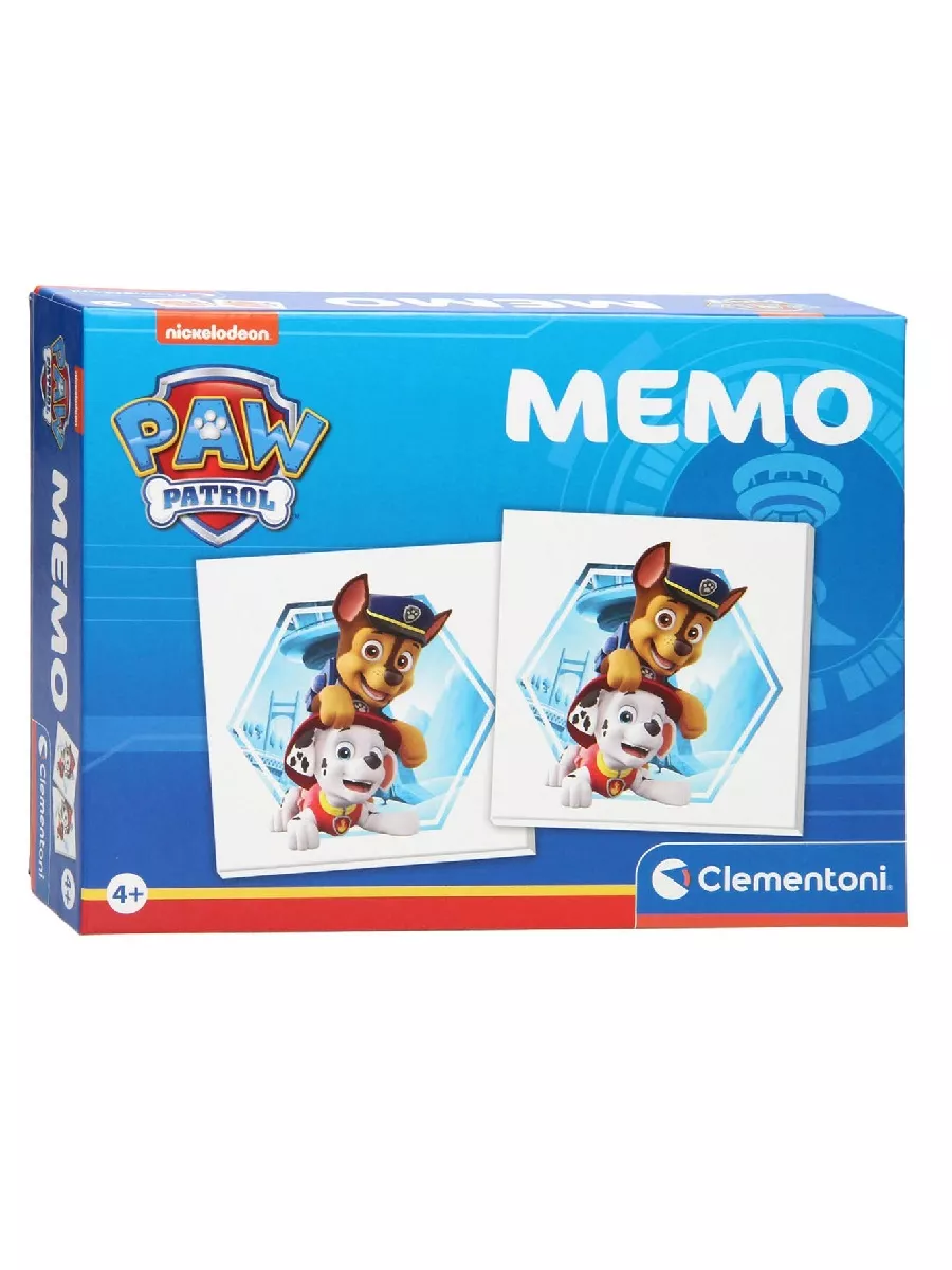 Мемо PAW Patrol Щенячий Патруль развивающие игры Clementoni 173580038  купить за 524 ₽ в интернет-магазине Wildberries