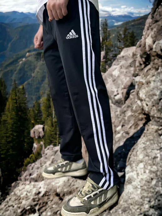 L.I.S Штаны спортивные Adidas прямые лето весна