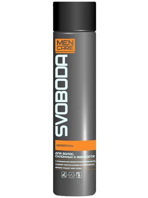 Svoboda Шампунь Men Care для жирных волос 300 мл, 300 мл