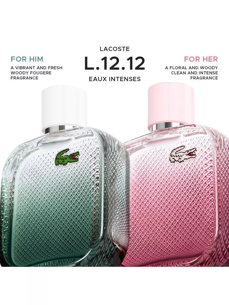 Лакост Эль 12 Роуз Интенс Lacoste L.12.12. Rose Eau Intense AZ AROMA  173606194 купить за 2 250 ₽ в интернет-магазине Wildberries