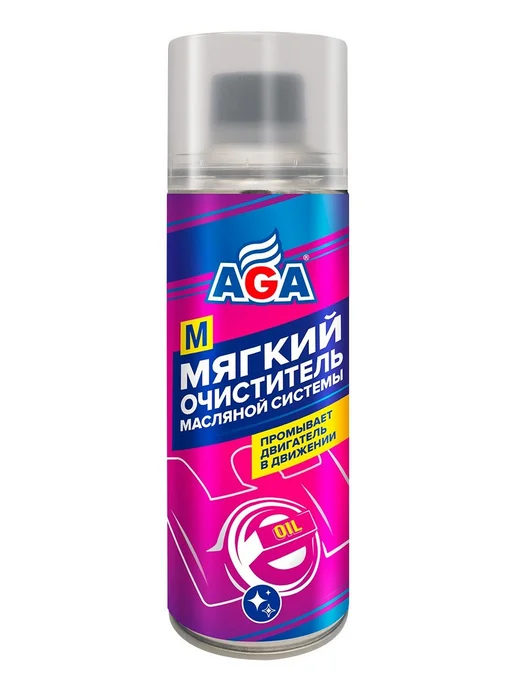 AGA Мягкий очиститель масляной системы AGA903M 335 мл, 335 мл
