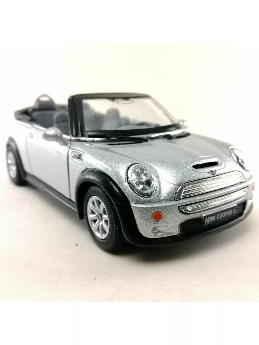 Машинка металлическая MINI Cooper S Cabrio Kinsmart 173641141 купить в  интернет-магазине Wildberries