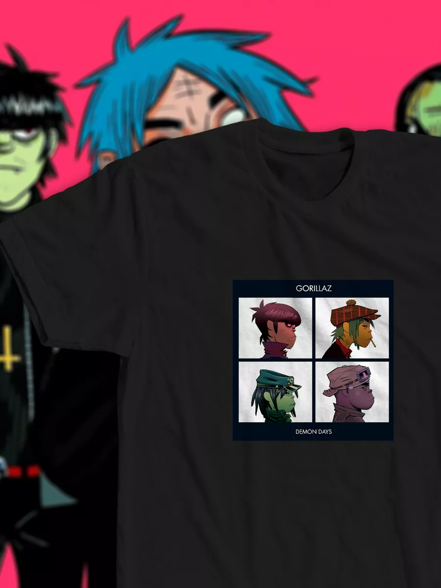 Футболка Gorillaz, Горилаз