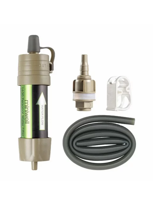 Miniwell Фильтр для воды туристический L630, зеленый