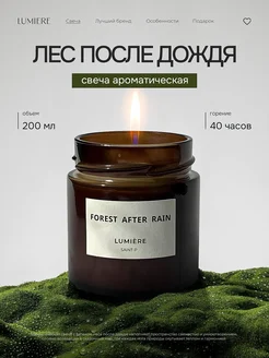 Свеча ароматическая для дома Lumiere 173669381 купить за 510 ₽ в интернет-магазине Wildberries