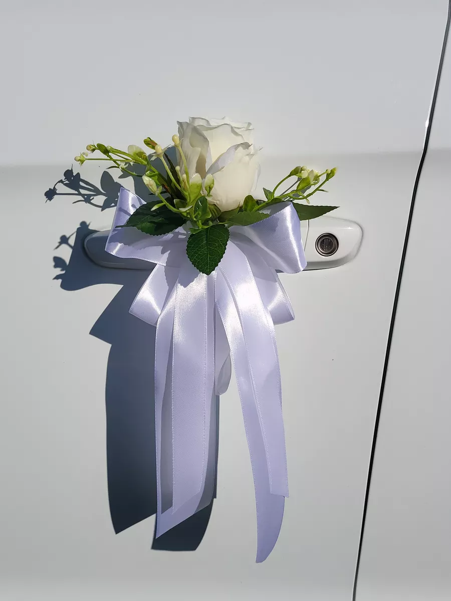 Свадебные украшения на машину, розы 2шт WeddingDay 173670756 купить за 605  ₽ в интернет-магазине Wildberries