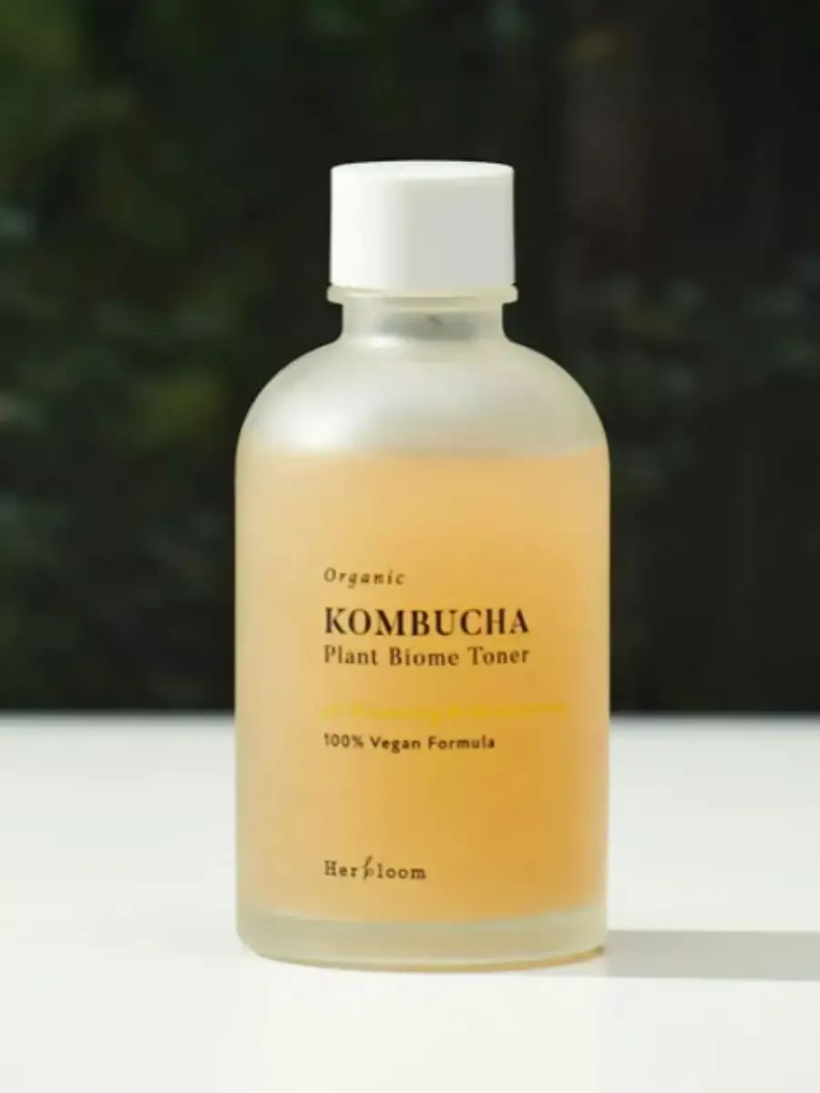 Kombucha toner. Тонер Vegan Kombucha. Тонер корейский Комбуча. Эссенция Комбуча фиолетовый для лица фото.