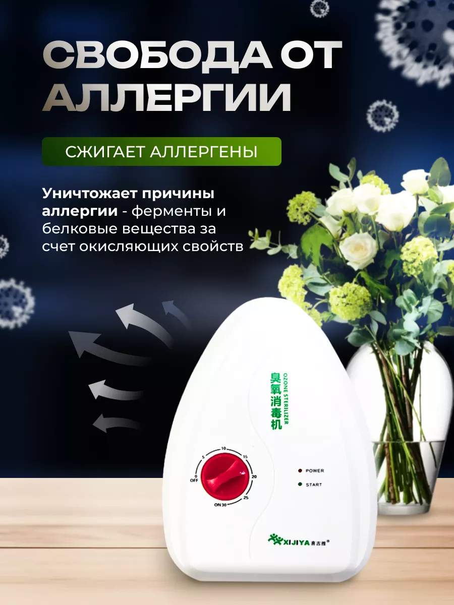 Озонатор воздуха воды и продуктов InHerb 173686451 купить за 2 425 ₽ в  интернет-магазине Wildberries