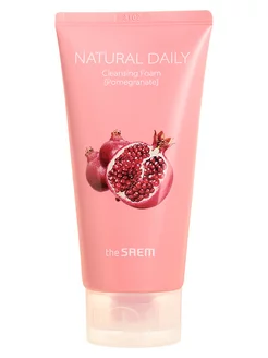 Natural Daily Cleansing Foam Pomegranate The Saem 173722221 купить за 375 ₽ в интернет-магазине Wildberries