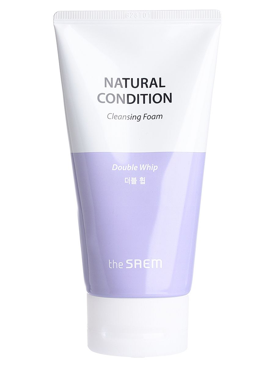 The Saem пенка для умывания очищающая natural condition Cleansing Foam [Double Whip]. The Saem natural condition Cleansing Foam creamy Whip.