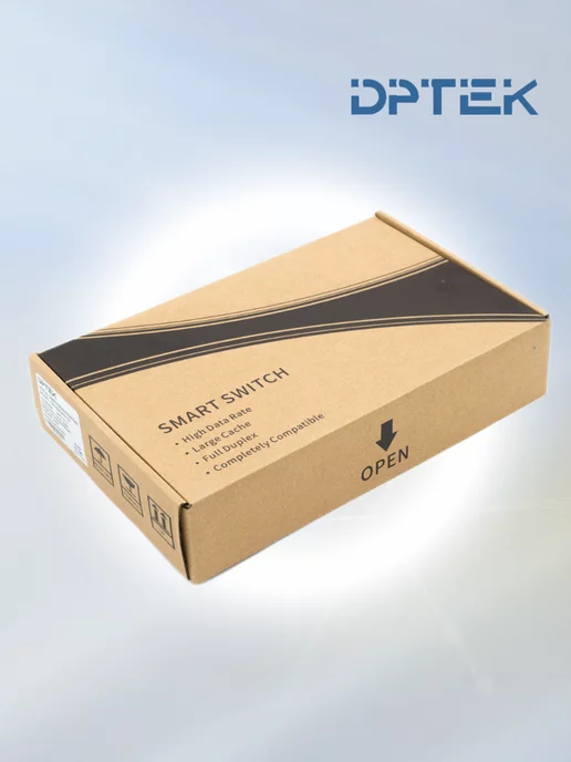 DPTEK Коммутатор гигабитный 5 портовый с PoE 4poe+uplink, вариант, фото 2
