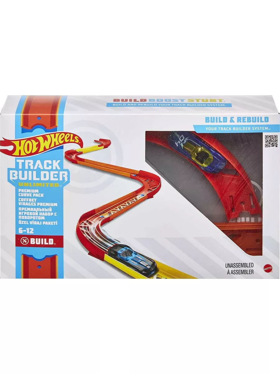 Конструктор трасс Hot Wheels Крутой поворот, GLC88 Hot Wheels 173803194  купить в интернет-магазине Wildberries