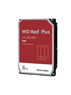 Жесткий диск 3.5" HDD 8TB WD80EFZZ Red Plus Western Digital 173806798 купить за 24 591 ₽ в интернет-магазине Wildberries