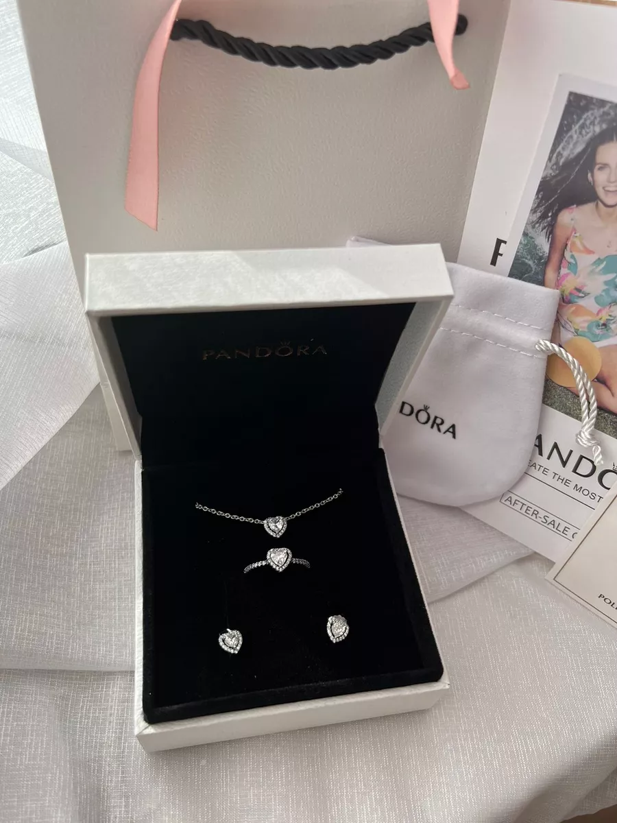 Комплект из серебра Сверкающее сердце PANDORA 173833385 купить за 2 812 ₽ в  интернет-магазине Wildberries