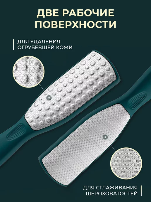 WENSI Style Пилка для ног.Двусторонняя пемза для ног.Педикюрная терка, черный, фото 3