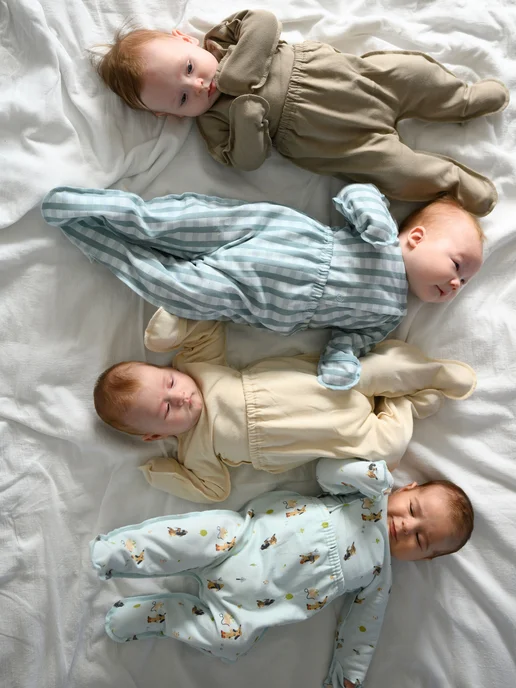 LesiKids Ползунки для новорожденных малышей, голубой, фото 7