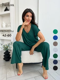 Костюм домашний лапша в рубчик DailyLook 173853265 купить за 1 995 ₽ в интернет-магазине Wildberries