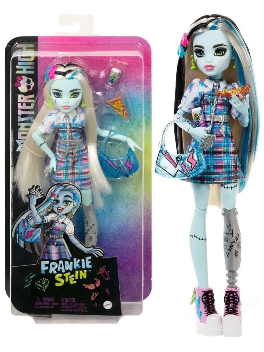 Френки Штейн с сумкой Монстер Хай Monster High 173872774 купить в  интернет-магазине Wildberries