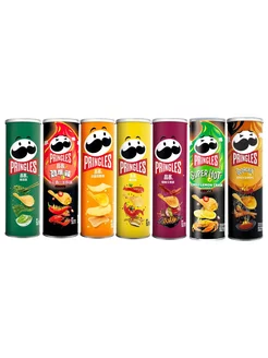 Чипсы Набор 7 вкусов 770гр Pringles 173885729 купить за 1 639 ₽ в интернет-магазине Wildberries