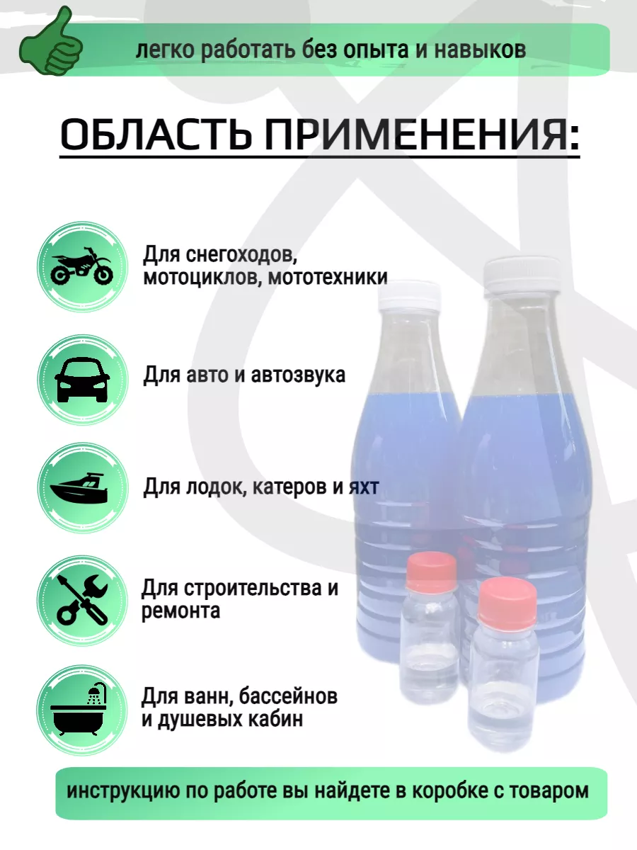 Смола полиэфирная тиксотропная 2 кг + отвердитель 60 гр Полимерпром  173890372 купить за 1 032 ₽ в интернет-магазине Wildberries