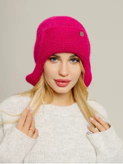 Шапка женская зимняя ушанка из ангоры JULIA KNIT 173900341 купить за 1 032 ₽ в интернет-магазине Wildberries