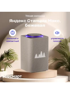 Умная колонка Станция Макс с Алисой, Zigbee Яндекс 173931542 купить за 28 349 ₽ в интернет-магазине Wildberries