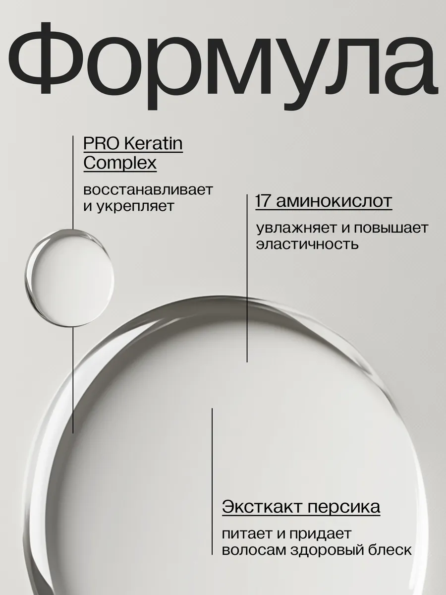 Спрей для волос премиум профессиональный с кератином