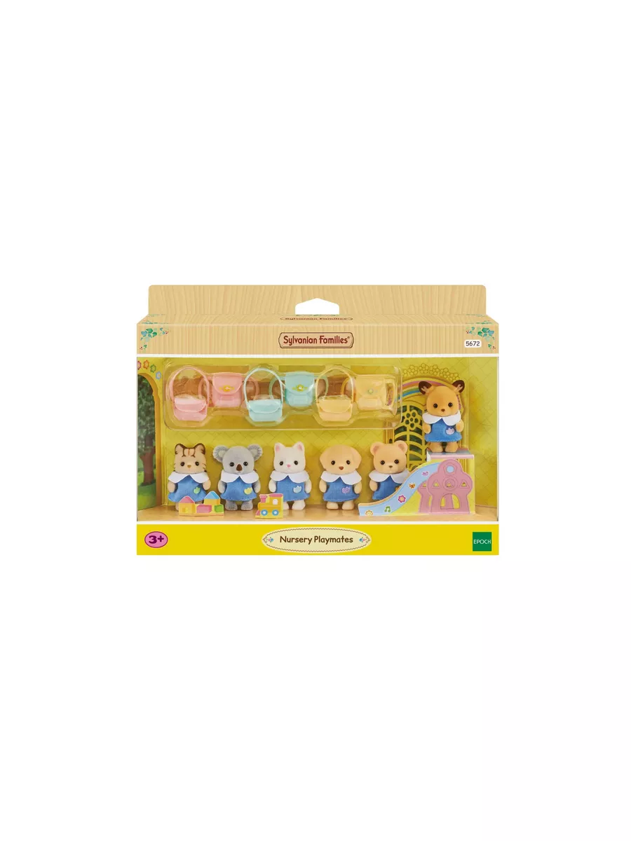 Набор Sylvanian Families Малыши на детской площадке 5672 Sylvanian Families  173942465 купить в интернет-магазине Wildberries