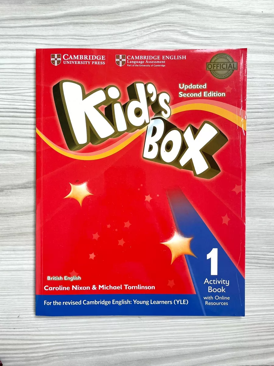 Kids Box 1 Комплект: Учебник+Рабочая тетрадь+CD Cambridge University Press  173947718 купить в интернет-магазине Wildberries