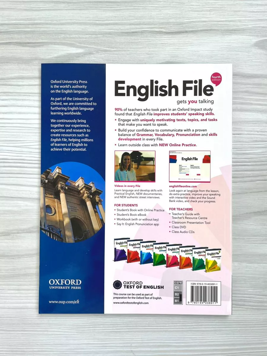 English File Intermediate Plus: Учебник+Рабочая Тетрадь+CD Oxford  University Press 173974030 купить за 1 121 ₽ в интернет-магазине Wildberries