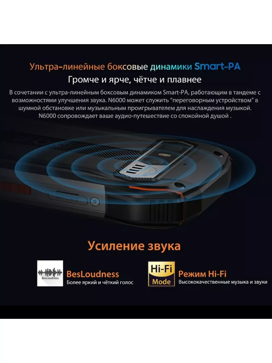 Защищенный смартфон Blackview N6000, 8/256 Gb Blackview 173980375 купить за  17 934 ₽ в интернет-магазине Wildberries