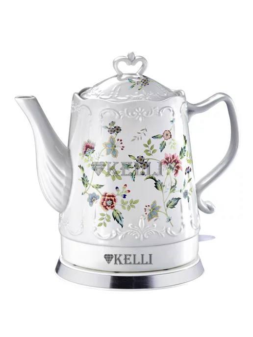 Bella Electric 1.2L Ceramic Kettle, Butterfly Meadow 