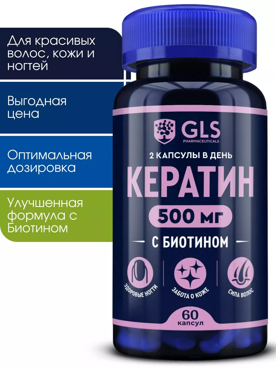 Кератин + Биотин для волос...