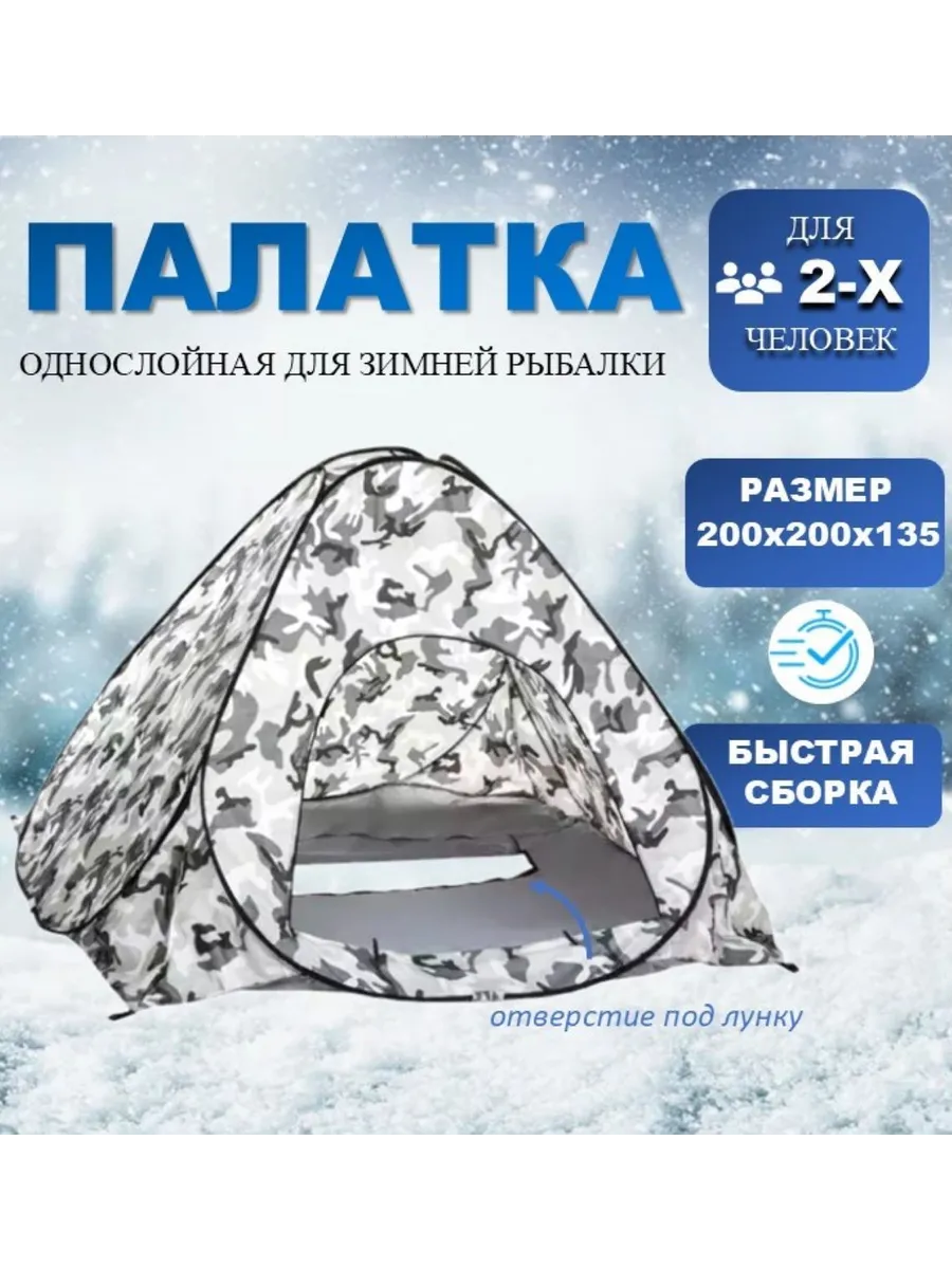Палатка автомат для зимней...