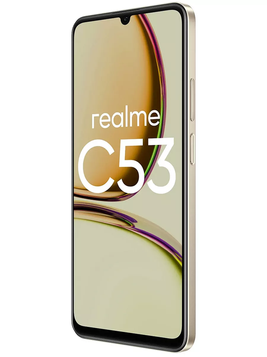 Смартфон С53 (RMX3760) 6/128 Gb, золотой Realme 174019082 купить за 10 155  ₽ в интернет-магазине Wildberries