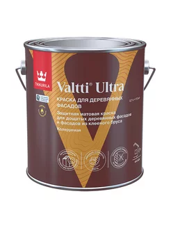 VALTTI ULTRA Краска для деревянных фасадов, белая 2.7 л Tikkurila 174022296 купить за 3 634 ₽ в интернет-магазине Wildberries