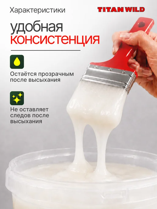 Titan Wild Клей для обоев универсальный 200г, 200 г, фото 6