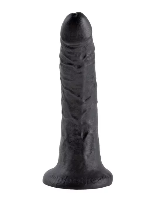 PIPEDREAM King Cock 7 Фаллоимитатор на присоске(17.8, Ø 4.1 см), черный, фото 2