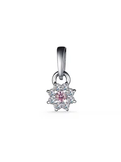 Подвеска серебро с фианитами VLADLENA Jewelry 174050306 купить за 310 ₽ в интернет-магазине Wildberries