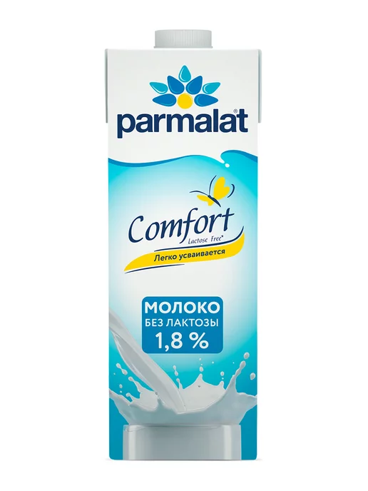 Parmalat Молоко Пармалат Безлактозное 1,8%, 12 штук по 1л, 1 л, фото 2