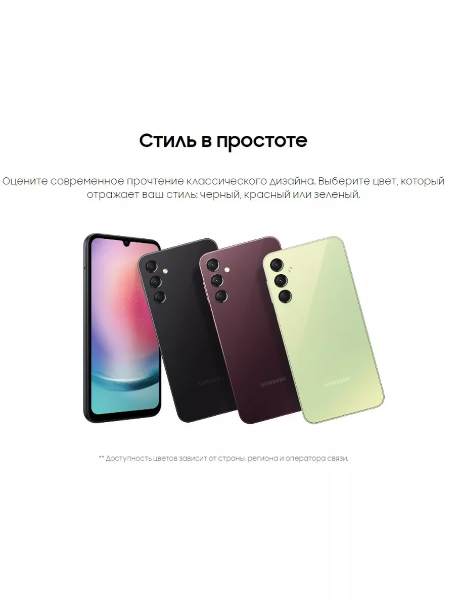 Смартфон Galaxy A24 SM-A245F 4/128 ГБ Samsung 174068413 купить в  интернет-магазине Wildberries