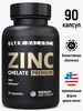 Цинк хелат, Zinc витамины 90 капсул UltraBalance 174071548 купить за 1 257 ₽ в интернет‑магазине Wildberries