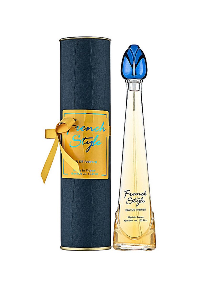 Парфюм france. French Style EDP 40ml. Dina Cosmetics French Style. French Style п.в. 40ml жен.. French Style , п/в 40мл (жен.) / 6.