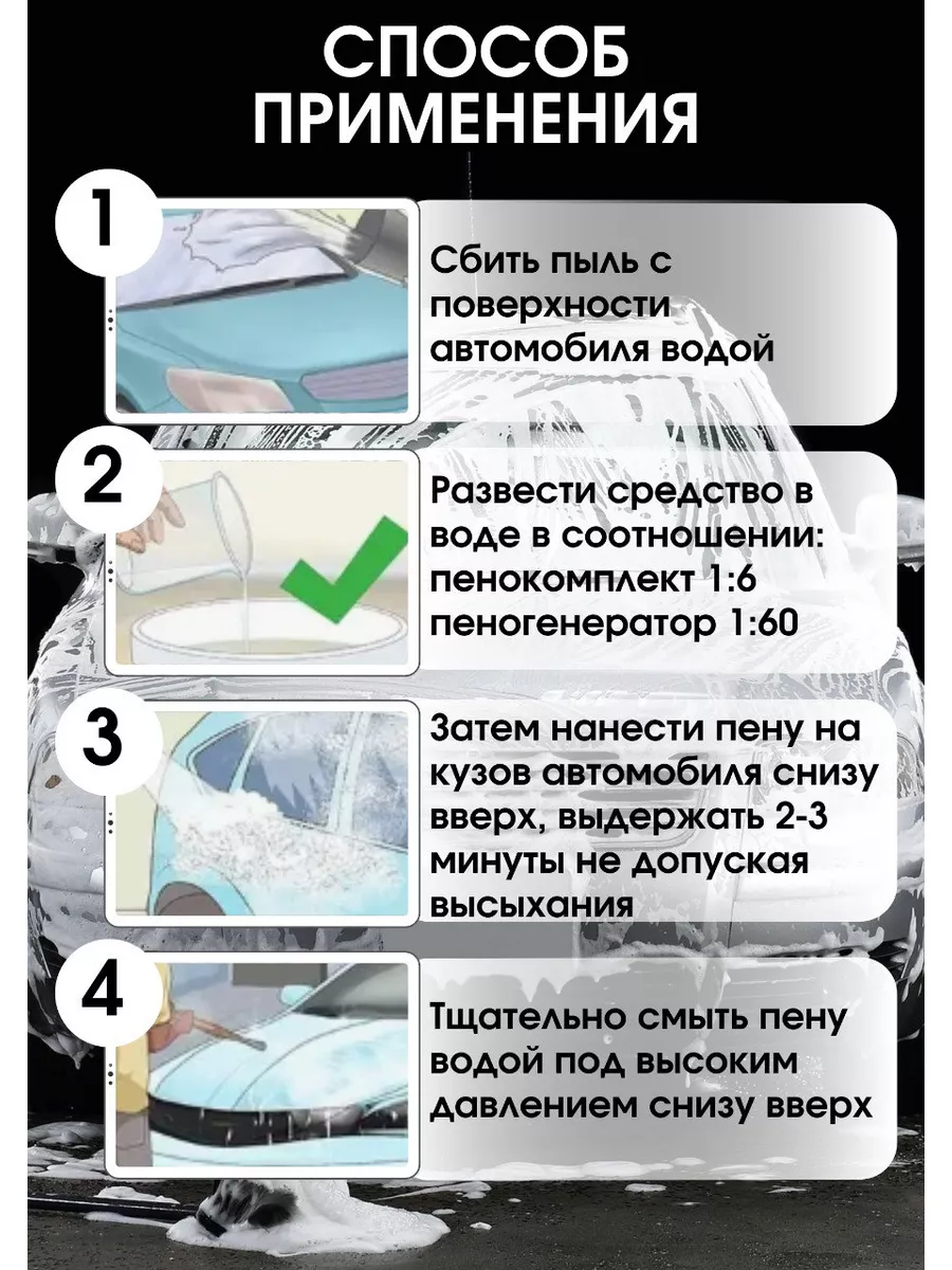 Автошампунь для бесконтактной мойки автомобиля 10л ЭкспертАвтоХим 174176125  купить за 1 708 ₽ в интернет-магазине Wildberries