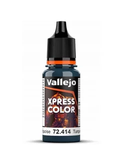 Краска Xpress Color Caribbean Turquoise 72414 18 мл Vallejo 174184980 купить за 474 ₽ в интернет-магазине Wildberries