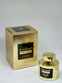 Lattafa CONFIDENTIAL PRIVATE GOLD 100 мл парфюмерная вода AroMel 174194482 купить за 3 016 ₽ в интернет-магазине Wildberries