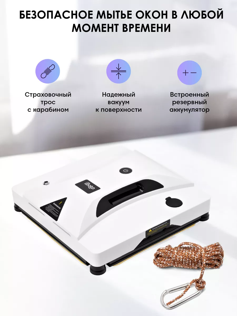 Робот мойщик окон с распылением Win 490 Ultrasonic iBoto 174196047 купить  за 13 216 ₽ в интернет-магазине Wildberries