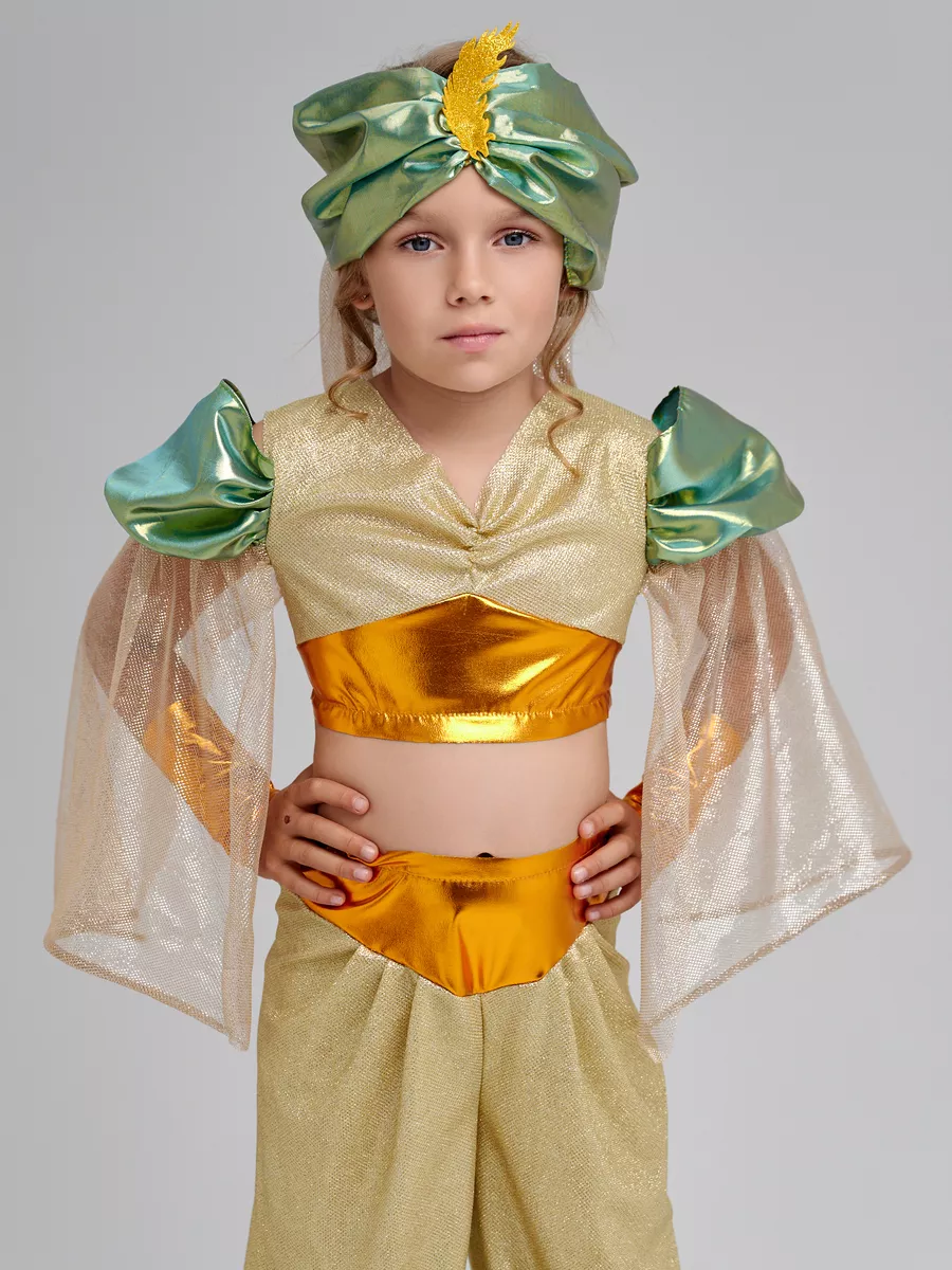 Новогодний костюм восточной красавицы принцессы для девочки